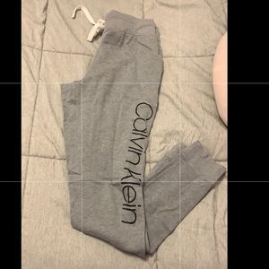 calvin klein sweatpants